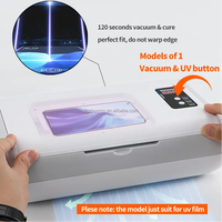 Mesin Curing vakum Film UV 3D desain baru 2025 mesin laminasi pelindung layar Curing UV untuk layar ponsel melengkung