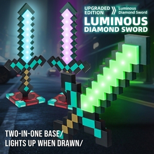 <span class=keywords><strong>ดาบ</strong></span>พลาสติกเรืองแสง LED พร้อมเสียง แสงดาบ กระบองเรืองแสง สำหรับเด็กอายุ 2-4 ปี ของเล่นปาร์ตี้สำหรับเด็กผู้ชายและเด็กผู้หญิง - Product Image 1
