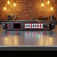 Procesador de Video Wall LED HUI DU VP210S con Clasificación IP65, Personalizable para Uso en Interiores/Exteriores, Compatible con Animación de Medios EDA/CAD