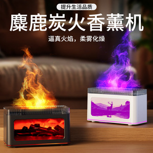 Ultrasonic <b>Humidifier</b> With Aromatherapy Touch Control Color Changing Light Tabletop Usb Powered Quiet Operation - Product Image 3