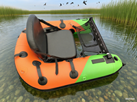 Bateau pneumatique Beileji pour 1 personne, bateau de pêcheur, bateau de pêche au leurre
