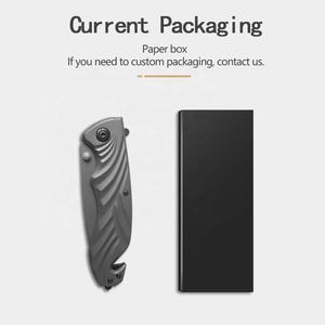 Nouveau couteau de chasse à lame pliante avec clip ceinture brise-verre survie couteau de poche tactique extérieur edc pour le camping - Product Image 6