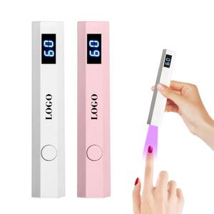 2025 New Portable Mini Gel <b>Polish</b> Uv Curing Lamp Usb Rechargeable Nail Dryer Lamp Handheld Uv Nail Lamp with 2 Timer - Product Image 4