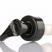 28/400 Gauche-Droite noir PP plastique lisse jupe cou finition extérieure printemps lotion pompe