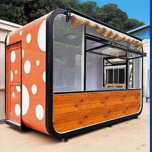 Quiosco Móvil de Venta al Aire Libre de Acero Laminado en Frío con Sistema de Pago para Uso en Parques y Zonas Turísticas - Product Image 5