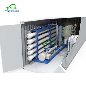 PLC điều khiển động cơ nước biển làm mát bằng thẩm thấu ngược Máy làm đá với động cơ bơm thép không gỉ 15 t/giờ sử dụng công nghiệp - Product Image 5