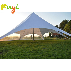 Grande tente de fête en forme d'étoile de mariage Tente extérieure pour événements Protection solaire Pergola Star Marquee Camping Shand - Product Image 3