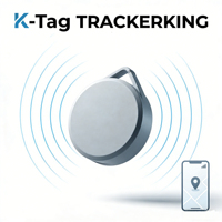 Mini traceur intelligent portable K-TAG anti-perte sans carte SIM pour animaux de compagnie et clés, avec suivi en temps réel