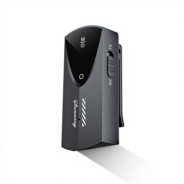 AUX for 5.3 Chip Receiver & Transmitter 2-in-1 with Built-in Microphone and Clear Audio
