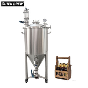 Fermentatore Pressurizzato Guten 30-105L <span class=keywords><strong>in</strong></span> <span class=keywords><strong>Acciaio</strong></span> <span class=keywords><strong>Inox</strong></span> 304, Serbatoio di Fermentazione per Birra Artigianale, Attrezzatura per Produzione Casalinga - Product Image 1