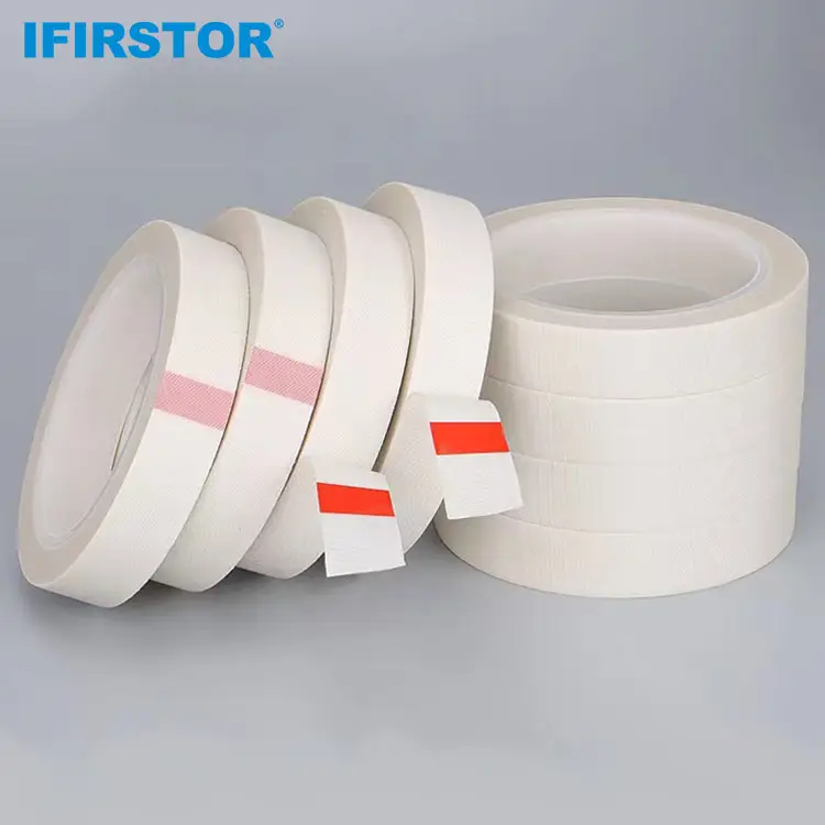 Professional Manufacturer Direct Sell Heat Resistant Fireproof PTFE Coated Glass Fiber Adhesive Tape