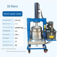 Presse hydraulique pour le traitement du manioc et la production de garri, avec moteur, équipement de fabrication de garri pour l'Afrique