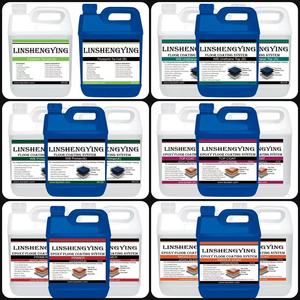 LSY 2:1 100% Epoxy solide pour plancher de <span class=keywords><strong>garage</strong></span> Systèmes époxy pour ciment Béton Carreau de céramique Mable Revêtement de sol en bois <span class=keywords><strong>Peinture</strong></span> - Product Image 2