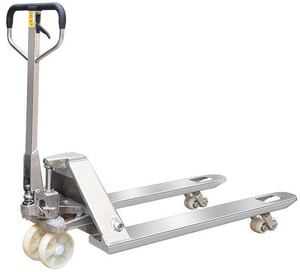 Uni-Silent 2-тонная ручная тележка-штабелер, прочная тележка-погрузчик, оптовая продажа по низкой цене, новое состояние, ручная тележка для поддонов YY685N-2T-ST - Product Image 2