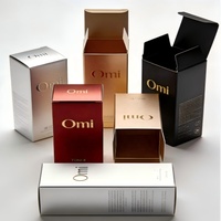 Scatola in Cartone di Alta Qualità Personalizzata per Oli Essenziali, Lozioni Idratanti, Tonici, Cosmetici con Goffratura
