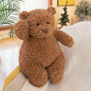 Venta al por mayor de fábrica, oso pardo, juguete de peluche, oso de peluche gordito lavable, lindo Oso De <span class=keywords><strong>Barcelona</strong></span>, juguete de peluche - Product Image 6