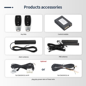 EASYGUARD Smart <b>Key</b> Kit Fit for Benz FBS4 With Factory Push Button Start Passive Keyless Entry Add 2 <b>Key</b> Fobs - Product Image 2
