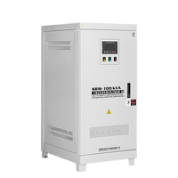 Stabilité élevée 100kva Réglable Ac To Ac 380v Stabilisateur de tension d'alimentation triphasé