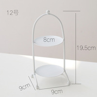 Présentoir à gâteaux à trois niveaux, ensemble de présentoirs pour desserts, fournitures de mariage, accessoires de décoration pour pique-nique et anniversaire, plateau à pâtisserie
