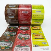 Selubung Sosis Plastik Poliamida Nylon PA/PE Multi Lapis, Selubung Ham, Selubung Ikan.