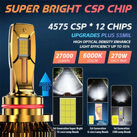 Nouveau phare LED haute puissance 240W 24V H4 22000 Lumens 6000K Ampoule de phare LED pour voiture