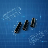 Embouts de filtre en verre droits 8/10/12mm, embouts de fumage en verre, vente en gros d'usine