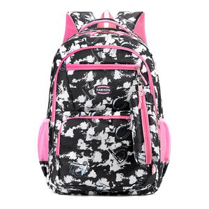 Vente en gros de sacs à dos Oxford à imprimé graffiti, sacs de lycée de grande capacité, sac à dos pour enfants de meilleure qualité avec étui à stylos - Product Image 4