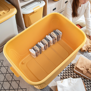 Xingyou linh hoạt <span class=keywords><strong>PP</strong></span> nhựa lưu trữ hộp thiết kế mới với tiêm kỹ thuật hình chữ nhật lưu trữ <span class=keywords><strong>container</strong></span> với nắp cho quần áo - Product Image 2