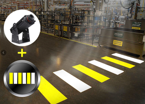 Công Nghiệp Ảo An Toàn Cảnh Báo Dấu Hiệu Máy Chiếu 150W/240W/300W Gobo Chiếu Sáng Cho Kho Hội Thảo - Product Image 6