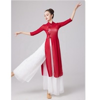 Bestdance Qipao – Costume de danse classique chinois, robe d'entraînement, Costume de Festival