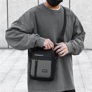 Bolso bandolera de moda para hombre, bolso de hombro pequeño de tela Oxford duradero para uso diario, gris, negro, azul, verde - Product Image 4