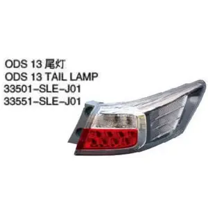 Oem 33501-SLE-J01 34150-SLG-H51 Voor Honda Odyssey 2013 Auto Staart Lamp