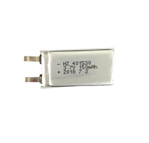 Wholesale smart watch with polymer battery 3,7 V 150mAh 401530 lithium-ion battery - Product Image 1