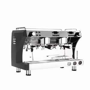 Máquina <span class=keywords><strong>de</strong></span> Espresso Automática <span class=keywords><strong>de</strong></span> Grado Comercial, Doble Cabezal, Acero Inoxidable, Equipo Todo en Uno para <span class=keywords><strong>Café</strong></span> Especializado y Té, para Uso en Hoteles - Product Image 1