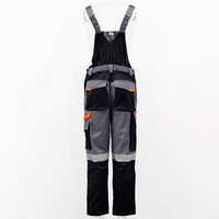 Vente Vêtements de sécurité réfléchissants Vêtements de travail Salopette cargo pour homme Pantalon à bretelles Uniformes Pantalon Combinaison Costume Homme Vêtements de travail
