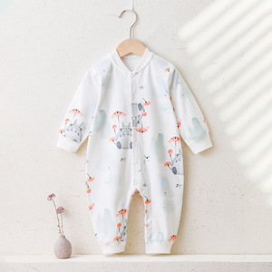 Mono de Algodón para Recién Nacidos, Suave al Tacto, Manga Larga, Sin Costuras, Ropa Cómoda para Bebés Niños y Niñas, con Logotipo Personalizado - Product Image 6