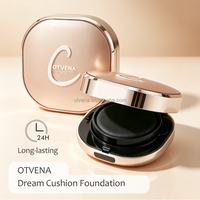 OTVENA Hydratant 24h Correcteur Couvrance Lisse Naturelle Fond de Teint Coussin Imperméable