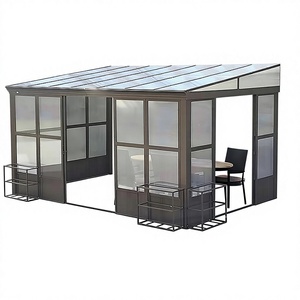 Invernadero Residencial Moderno de Acero Personalizable para Todo Tipo de Clima, Espacios de Vida al Aire Libre, Patios Traseros, Terraza - Product Image 4