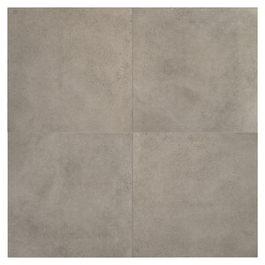 Piastrella rettificata opaca testurizzata Brooklyn Grey 90x90 cm per pavimento e rivestimento - Product Image 1