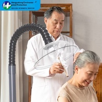 Purificateur de fumée de moxibustion sans conduit avec filtre ESP HEPA et charbon actif pour cliniques de TCM et d'acupuncture à lit unique