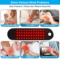 Drop Shipping Sangle de thérapie par la lumière LED 660nm 850nm Ceinture de poignet de thérapie par la lumière rouge