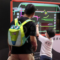 Pantalla Interactiva de Pared Táctil con Flujo de Agua para Niños, Juego de Dibujo, Pared Táctil Interactiva para Niños para Parques Infantiles Interiores y Centros Comerciales