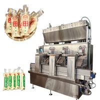 Machine d'emballage de remplissage et de scellage automatique de tofu japonais/Machine de remplissage de tubes en plastique pour tofu aux œufs