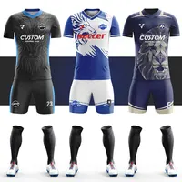 व्यक्तिगत डिजाइन कस्टम बनाने की क्रिया फुटबॉल जर्सी Camisetas डे Futbol लोगो के साथ सांस फुटबॉल जर्सी वर्दी फुटबॉल पहनने