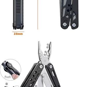 Black Oxidized Best <b>Small</b> Claw Hammer Multi Function <b>Pliers</b> Multi Tool Hammer with Screwdrivers - Product Image 3