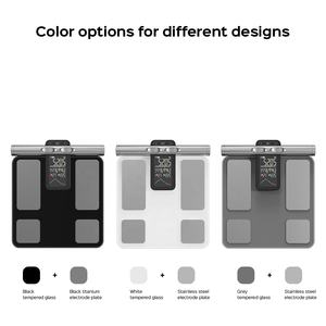 Báscula Digital Inteligente TFT a Color para Medir Grasa Corporal, IMC, Capacidad de 180 kg, Funciona con Batería, Compatible con Aplicaciones, para Medir el Peso Corporal en el Baño - Product Image 2