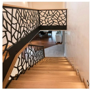 Round <strong>Stainless</strong> <strong>Steel</strong> Mesh <strong>Handrail</strong> for Hotel Indoor <strong>Stairs</strong> and Balcony Porch Railings-Contemporary Design 5-Year Warranty - Product Image 5