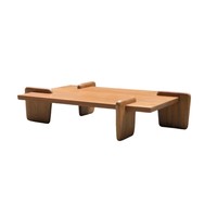 Table basse rectangulaire en bois de style nordique pour salon, mobilier d'appartement, vintage, simple, créative, personnalisable, table à thé basse