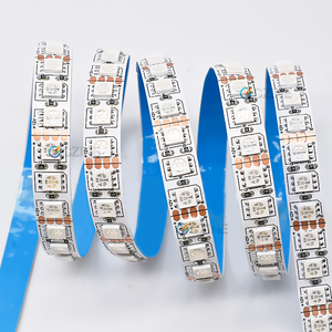 شريط إضاءة ليد مرن مزود بعدد 120 مصباح Led مقاوم للماء رقم <span class=keywords><strong>Ws2812b</strong></span> بقوة 12 فولت و 10 فولت طراز 5050 لتزيين الإضاءة - Product Image 6