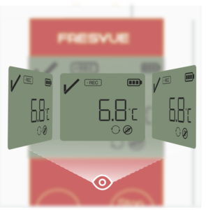 Dùng một lần ODM tùy chỉnh nhiệt độ dữ liệu logger với <span class=keywords><strong>LCD</strong></span> hiển thị IP67 đánh giá 0.1c Độ phân giải cho lạnh lưu trữ Giao thông vận tải - Product Image 5